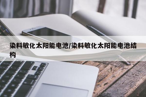 染料敏化太阳能电池/染料敏化太阳能电池结构