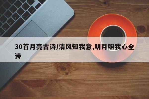 30首月亮古诗/清风知我意,明月照我心全诗